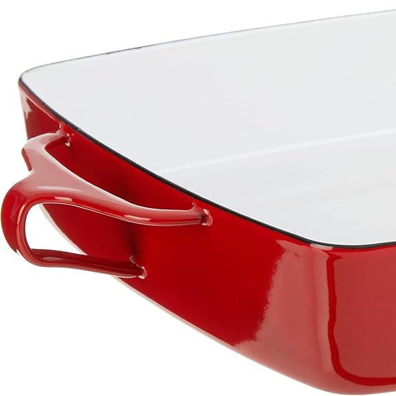 Dansk Købenstyle Chili Red Large Baker - Red Bottom