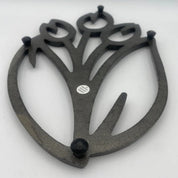 Dansk Cast Iron Tulip Trivet