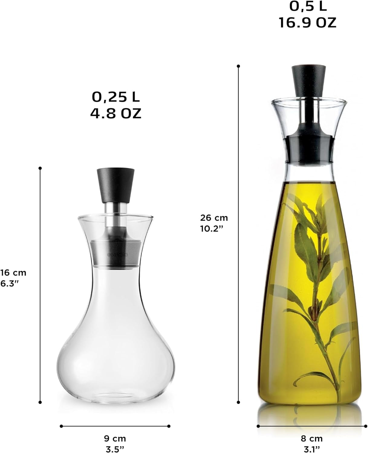 Eva Solo Oil/Vinegar Carafe Set