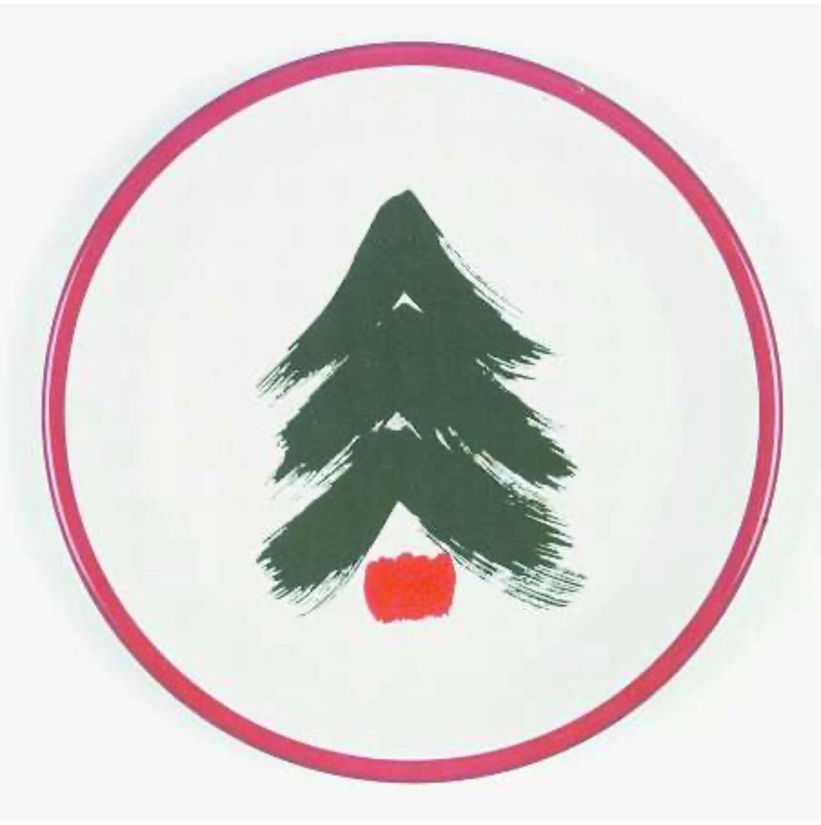 Pfaltzgraff Marimekko Christmas Tree Plates