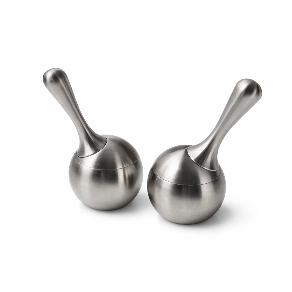 Georg Jensen Twist Salt and Pepper Mills