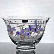 Kosta Boda Fuchsia Bowl