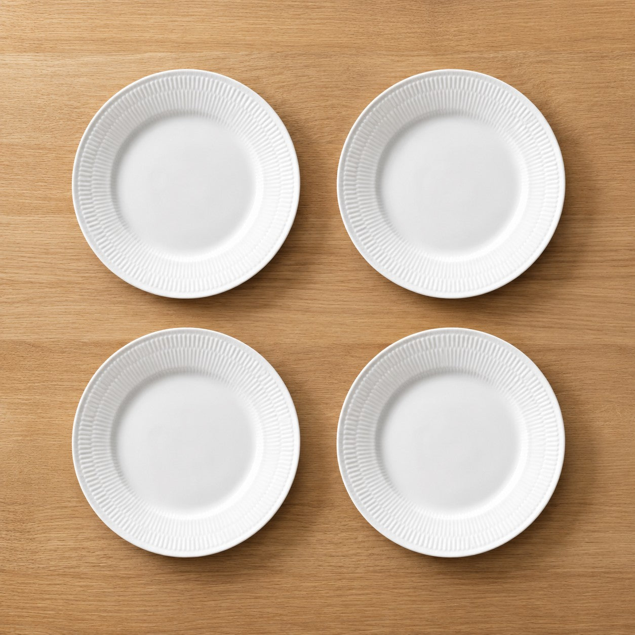 Georg Jensen Fluted Plate Set