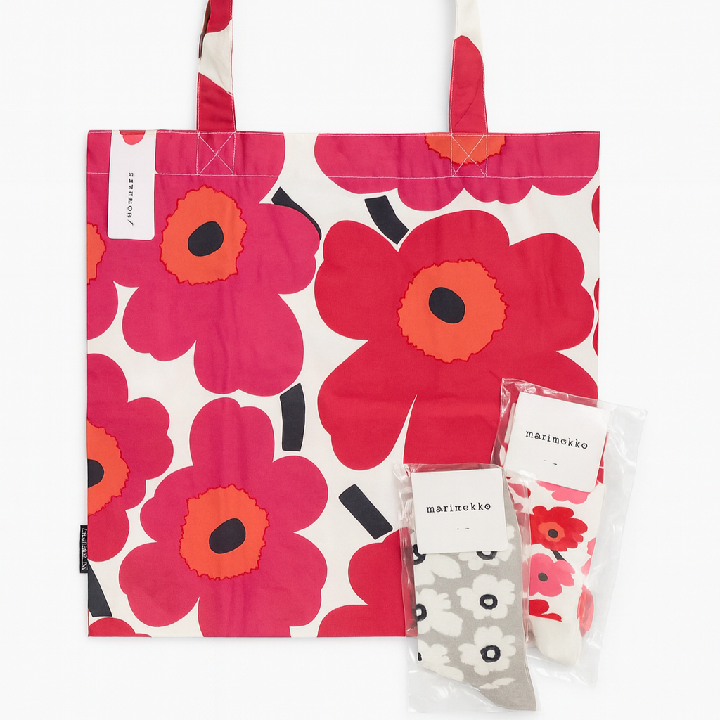 Marimekko Unikko Tote Gift Set
