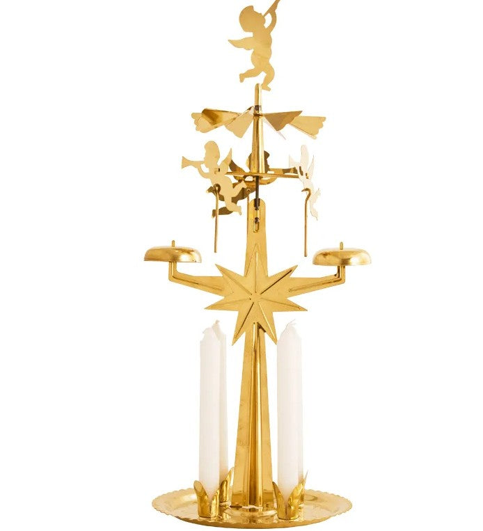 Swedish Angel Chimes with Candles